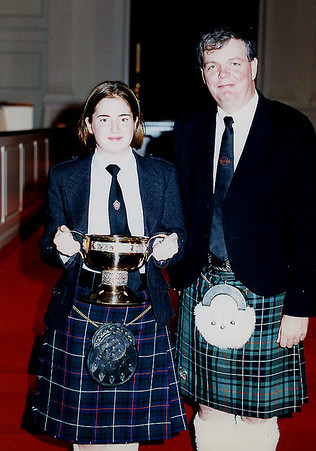 The 1996 Nicol-Brown Chalice winner and judge